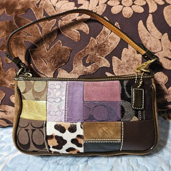 2005 Vintage y2k Coach Holiday Demi Shoulder Bag - Picture 1 of 4